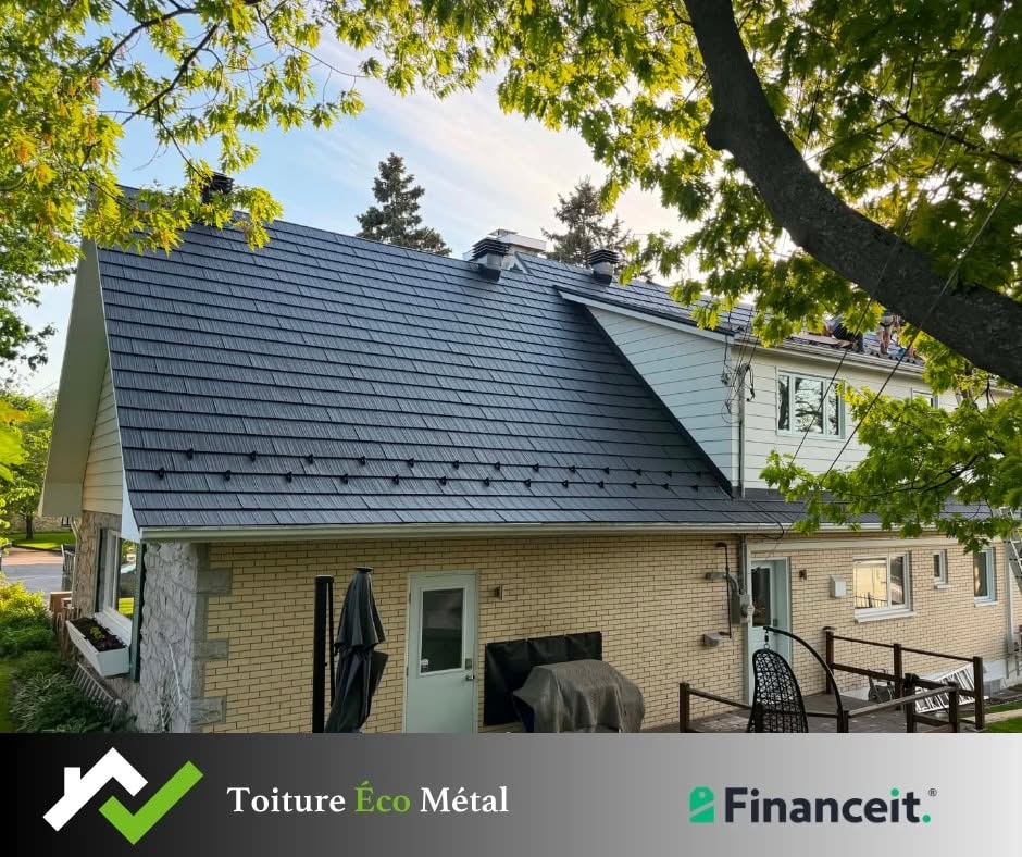Toiture métallique haut de gamme Québec